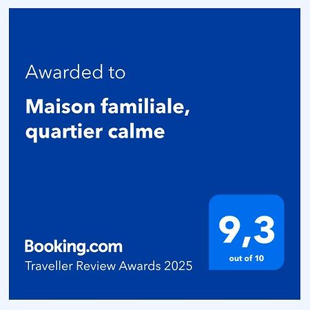 Maison Familiale, Quartier Calme Le Mans Exterior foto